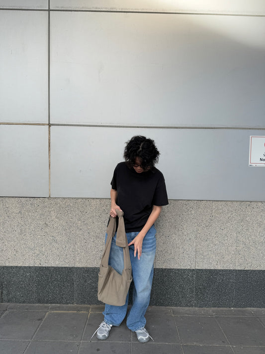 泰國文青品牌 kentneey bag - Khaki peanut