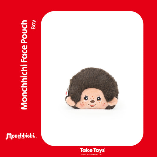 Monchhichi Face Pouch 正版可愛收納包 少量貨