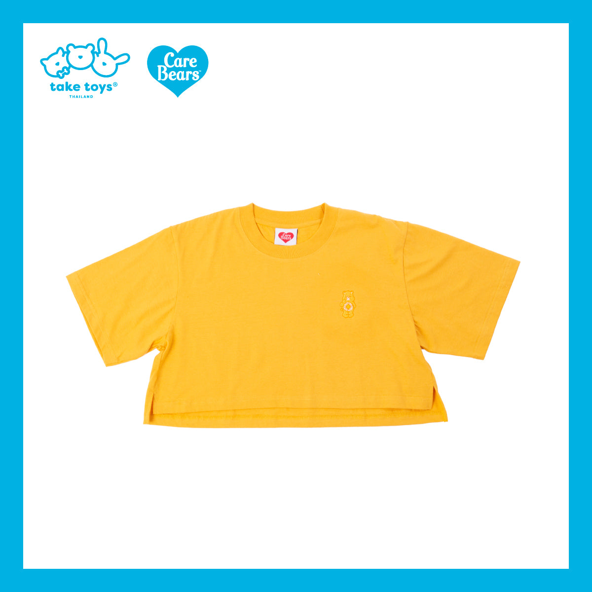 Care Bears Oversized Crop Top 短身T TEE 100%純棉 | 顯高穿搭  [4 colors]