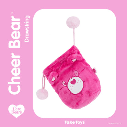 Care Bears 泰國正版毛絨索繩袋 (18cm) 隨身收納袋  [6 colors]