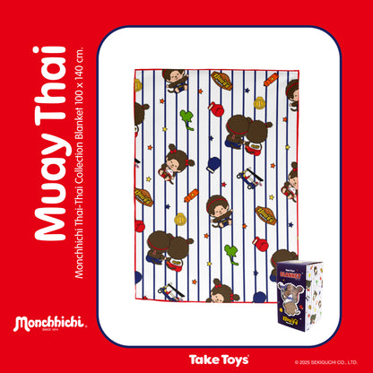 Monchhichi Thai-Thai Collection (Blanket) 泰國限定毛毯 [ 2 types]