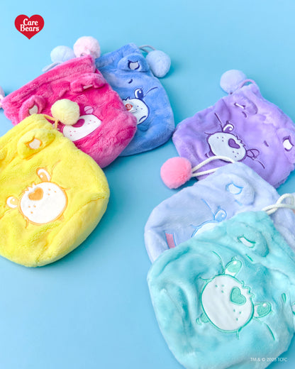 Care Bears 泰國正版毛絨索繩袋 (18cm) 隨身收納袋  [6 colors]