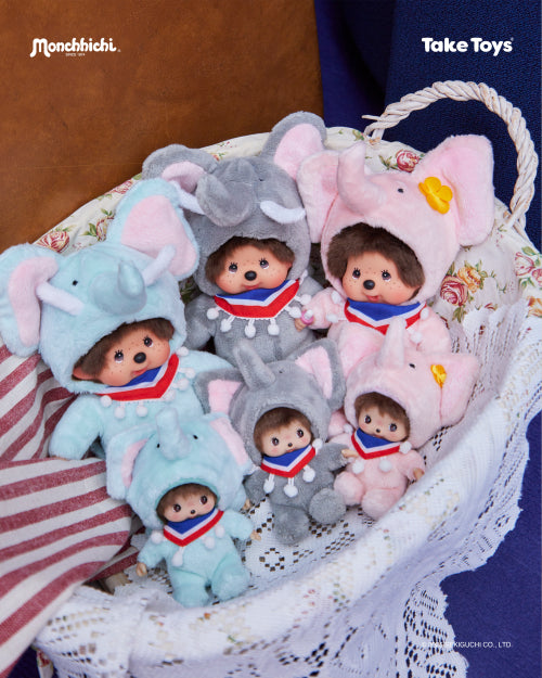 Monchhichi Thai-Thai Collection 泰國限定款 泰國校服/泰拳/大象造型 少量貨