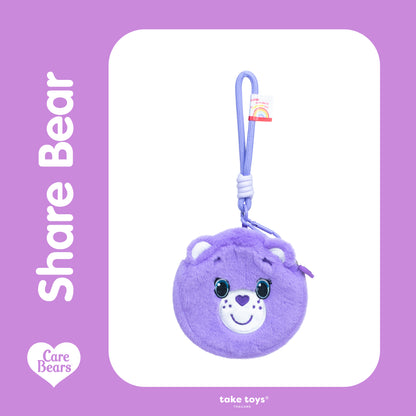 Care Bears Coin Wallet 正版超可愛Care Bears 大頭散紙包 [10 colors]