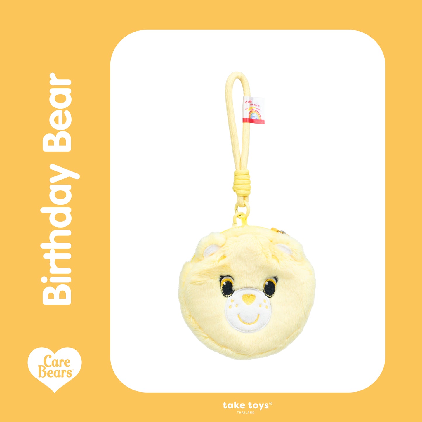 Care Bears Coin Wallet 正版超可愛Care Bears 大頭散紙包 [10 colors]