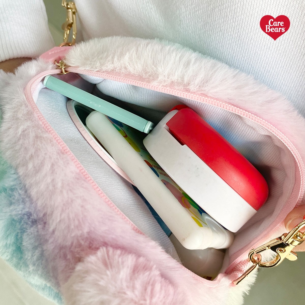 Care Bears Chain Crossbody Bag 正版Care Bears毛絨斜揹袋 ・可愛穿搭  [9 colors]