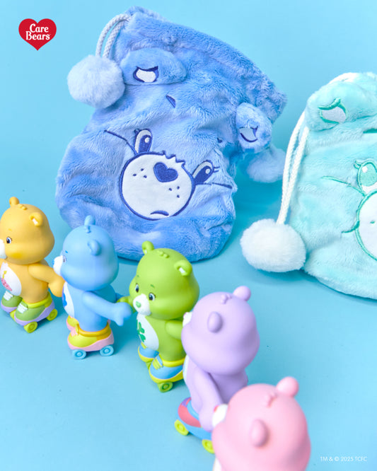 Care Bears 泰國正版毛絨索繩袋 (18cm) 隨身收納袋  [6 colors]