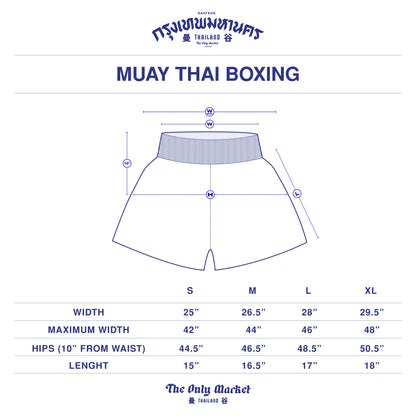 Unisex 街頭風泰拳褲 x Muay Thai Shorts 做尖休閒穿搭