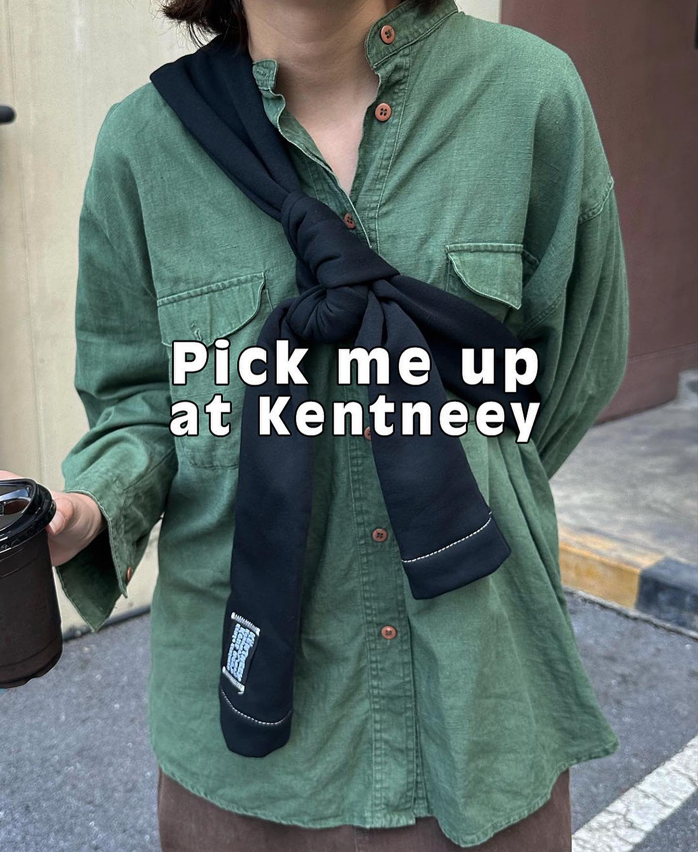 泰國文青品牌 kentneey bag - black