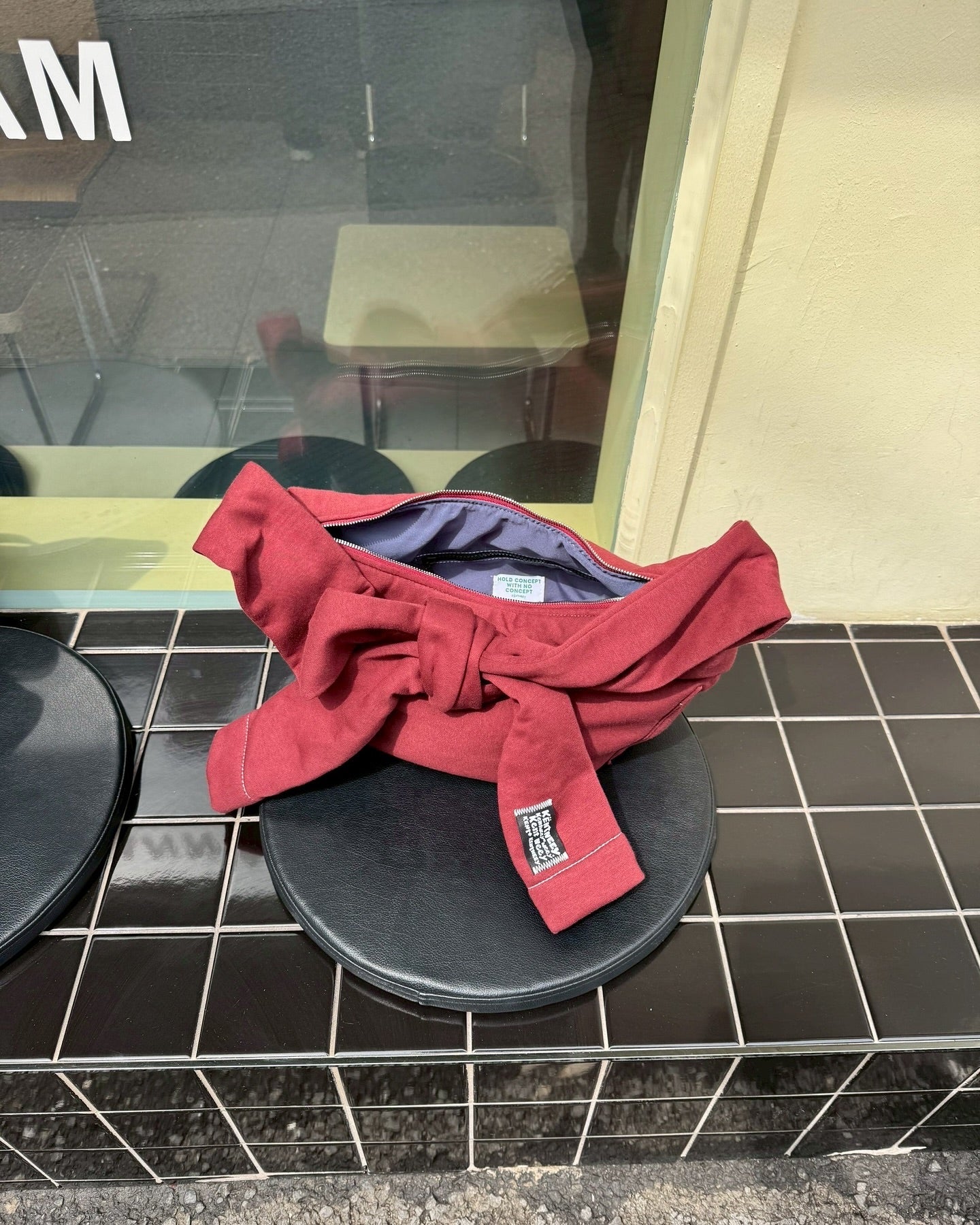 泰國文青品牌 kentneey bag -  Red Maroon