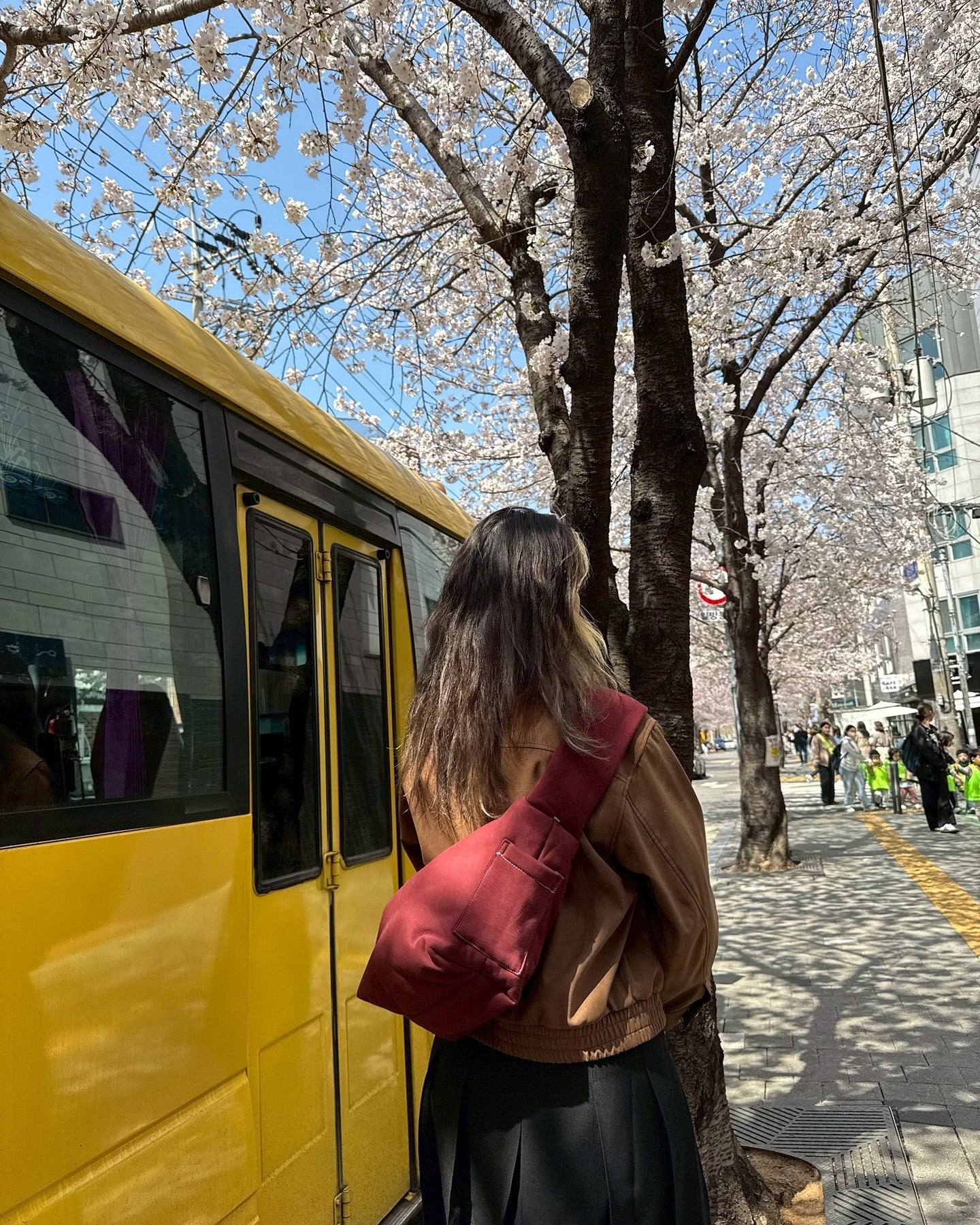 泰國文青品牌 kentneey bag -  Red Maroon