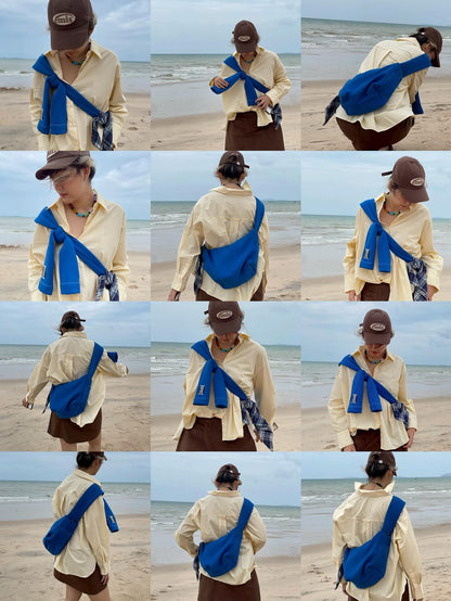 泰國文青品牌 kentneey bag -  Dazzy Blue