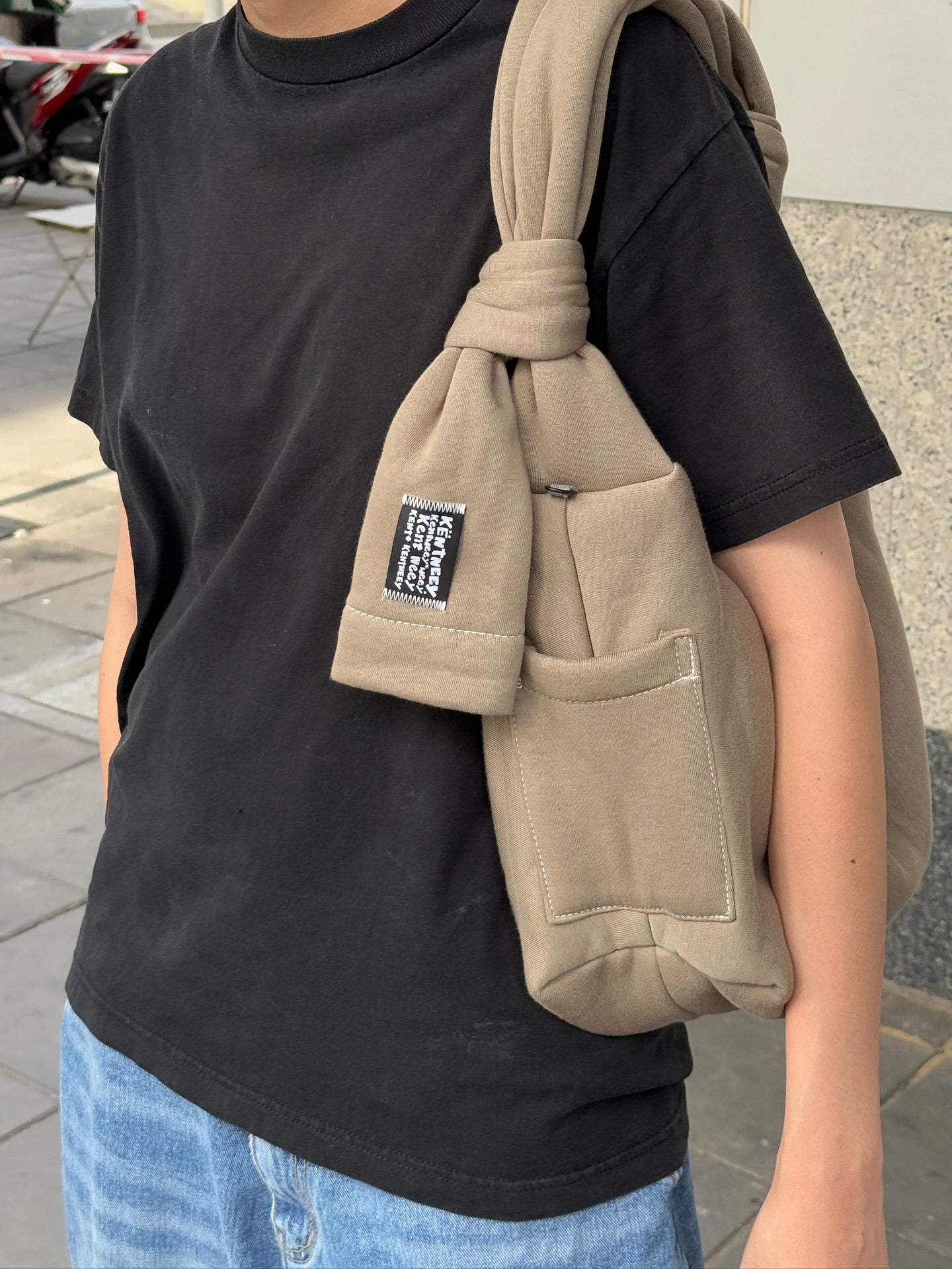 泰國文青品牌 kentneey bag - Khaki peanut