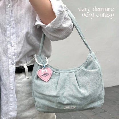 Croissant Denim bag Y2K 牛仔牛角包袋 💙🥐 [2 colors ]