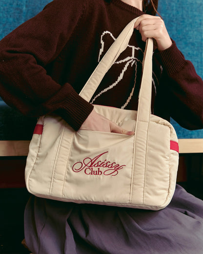 After School Tote Waterproof Bag 大容量奶油色手袋  [ 7 colors ]