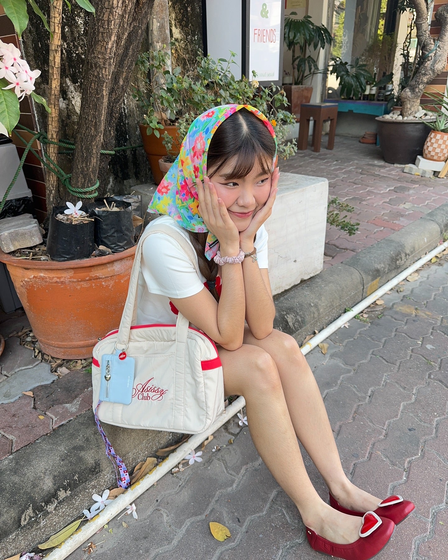 After School Tote Waterproof Bag 大容量奶油色手袋  [ 7 colors ]