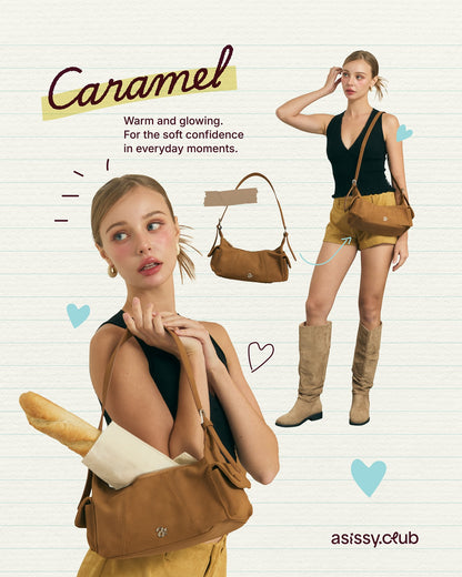 Lara Hobo Shoulder Bag 兩用手袋 [5 colors]