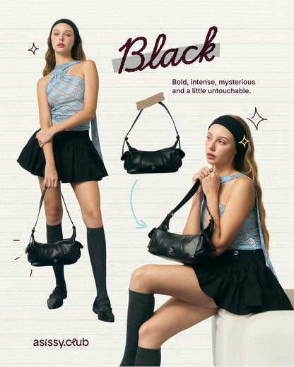 Lara Hobo Shoulder Bag 兩用手袋 [5 colors]