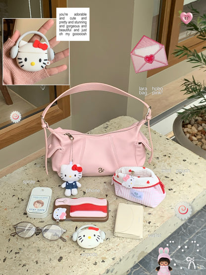 Lara Hobo Shoulder Bag 兩用手袋 [5 colors]