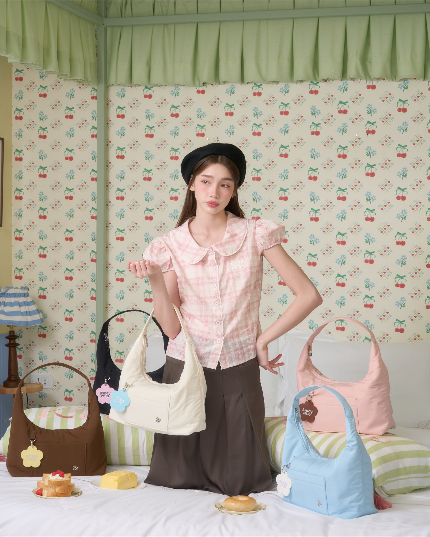 Bloomie Hobo Bag🧸[5 colors]