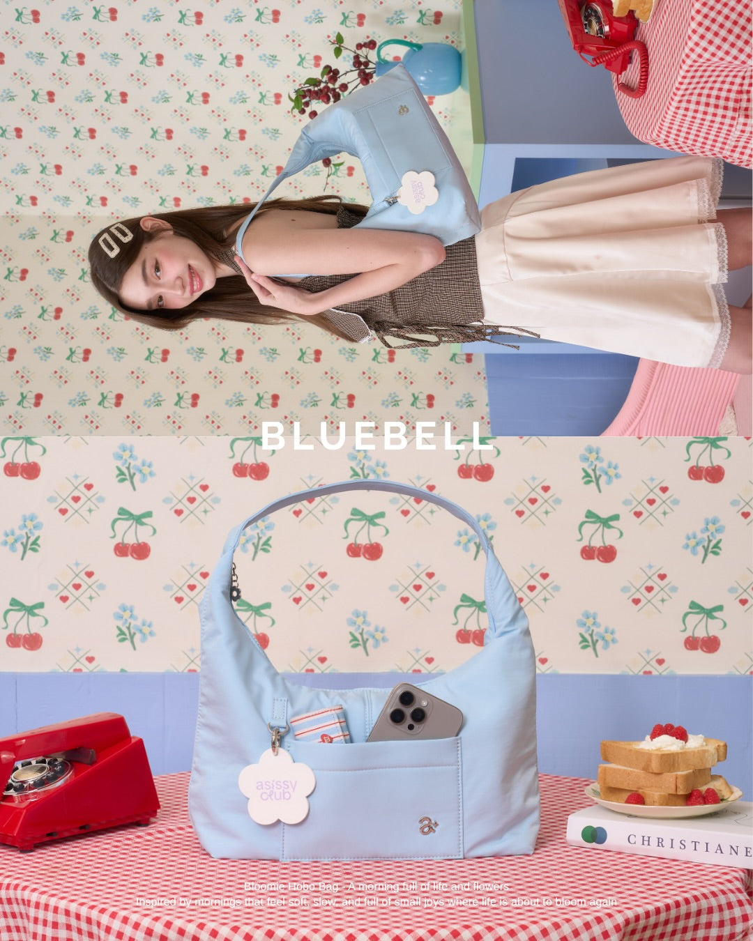 Bloomie Hobo Bag🧸[5 colors]