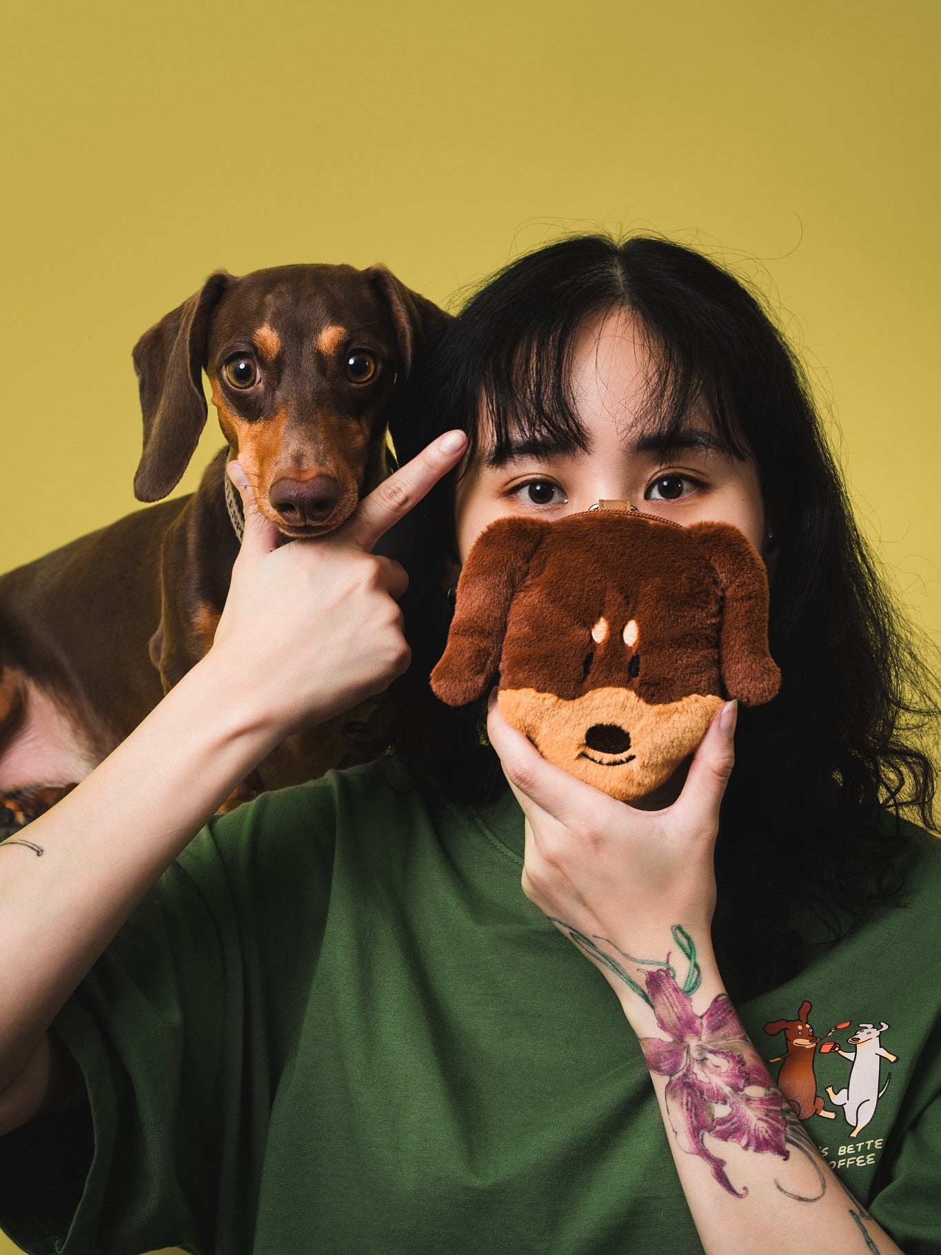 臘腸狗Card Holder Pouch