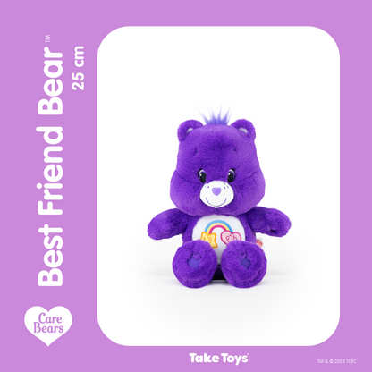 Care Bears Best Friend Bear 紫色公仔 ⭐️🌈💖 | 送俾老Best首選