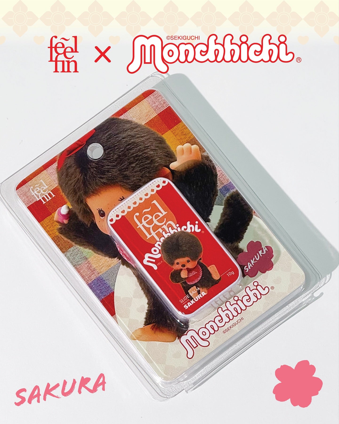 Monchhichi 限定聯名香膏 可愛又實用！  [6 flavors] | 天然舒緩・持久留香・便攜裝