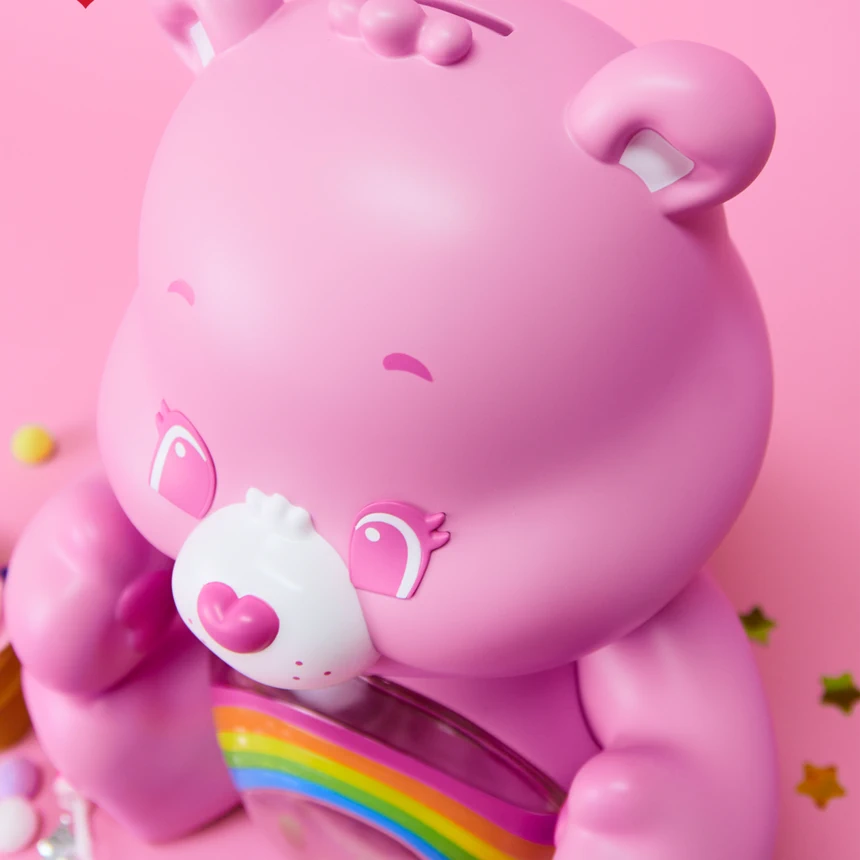 Care Bear Piggy Bank  - Hugs of Love Collection  公仔錢罌  | 培養儲錢習慣💕   [2 colors] (副本)