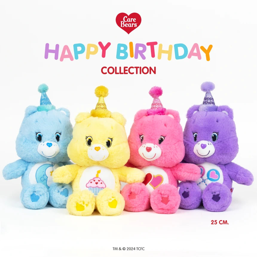 Care Bears Happy Birthday Edition 限量版生日版公仔  [4 colors]
