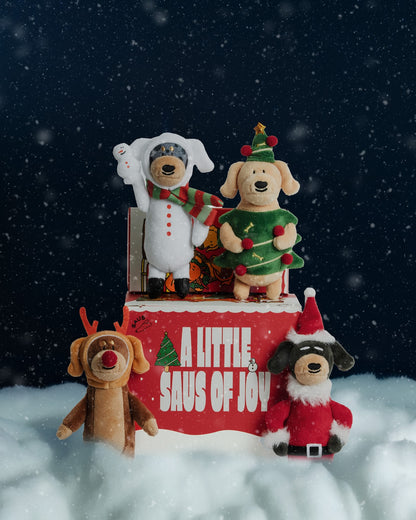 超QQ聖誕臘腸狗盲盒 The First Christmas Blind Box SAUSCHESTRA Edition