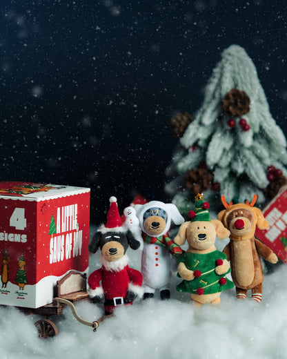 超QQ聖誕臘腸狗盲盒 The First Christmas Blind Box SAUSCHESTRA Edition