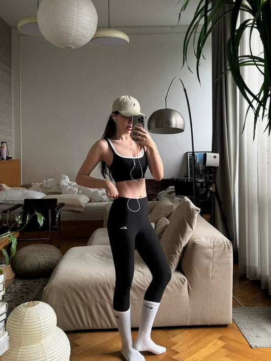 The Flos Club - Cassette Wide Ribbed Sports Bra
